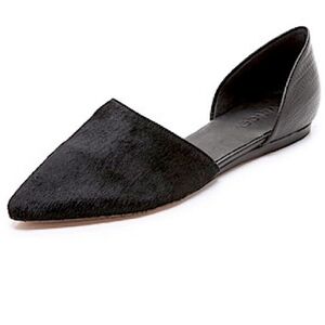 Vince Nina D'orsay Calf Hair Flats